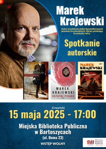 Plakat marek krajewski