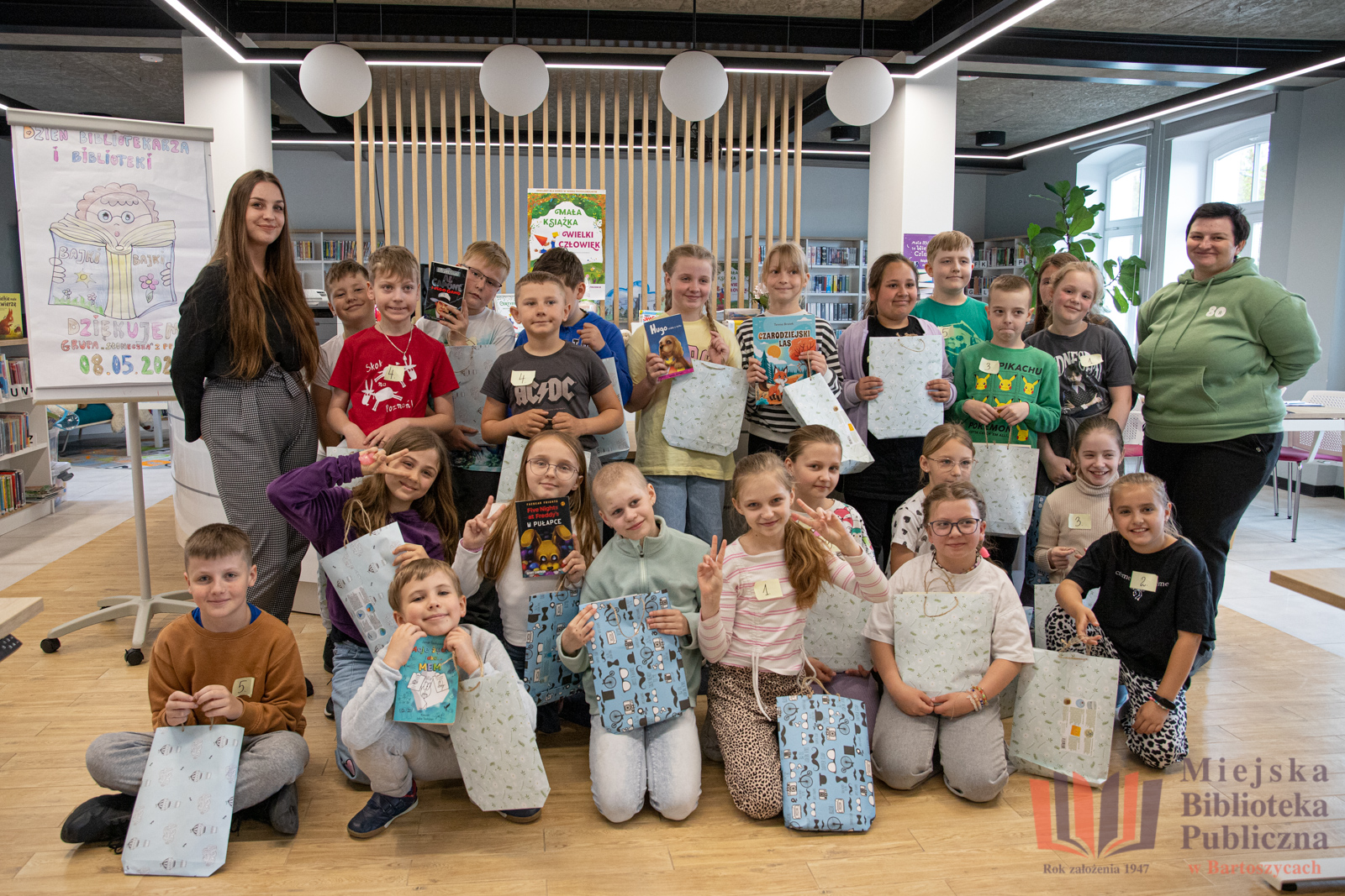 Klasa III „B” na tropie bibliotecznych tajemnic