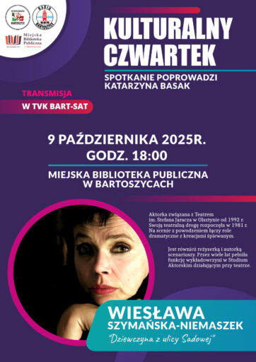 Plakat kulturalne czwartki