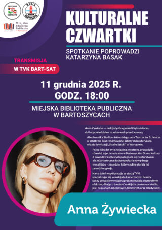 Plakat kulturalny czwartek