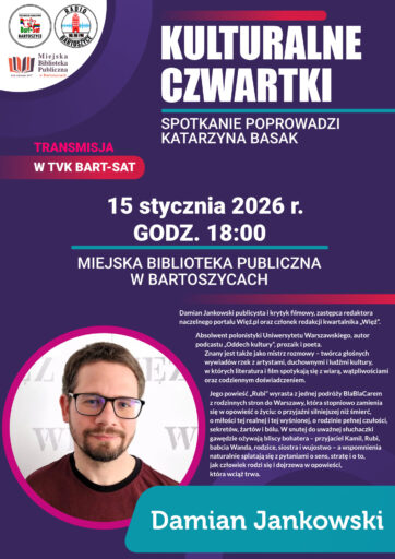 Plakat kulturalny czwartek