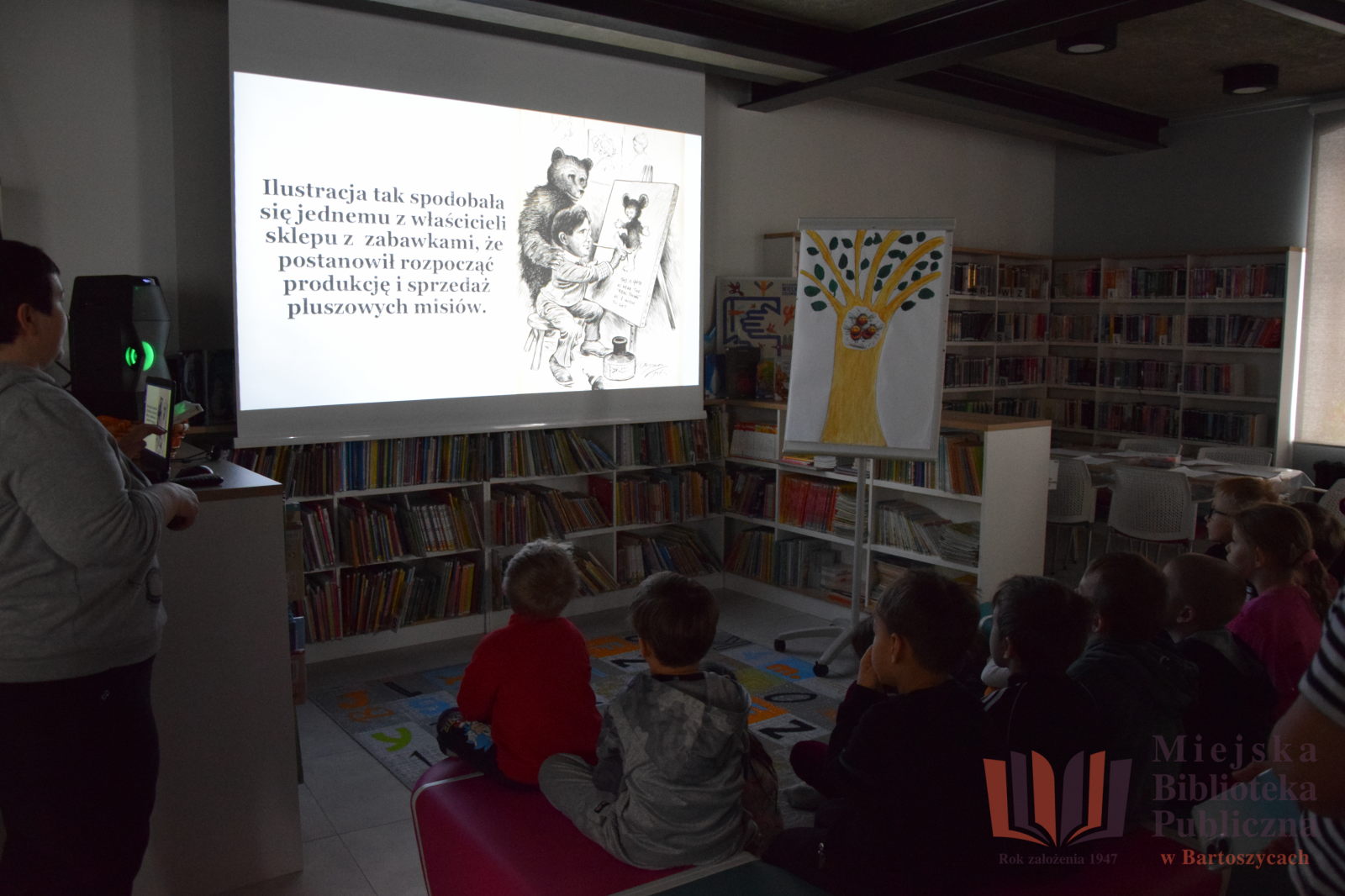 Biblioteczna wyprawa Skrzatów do świata misió