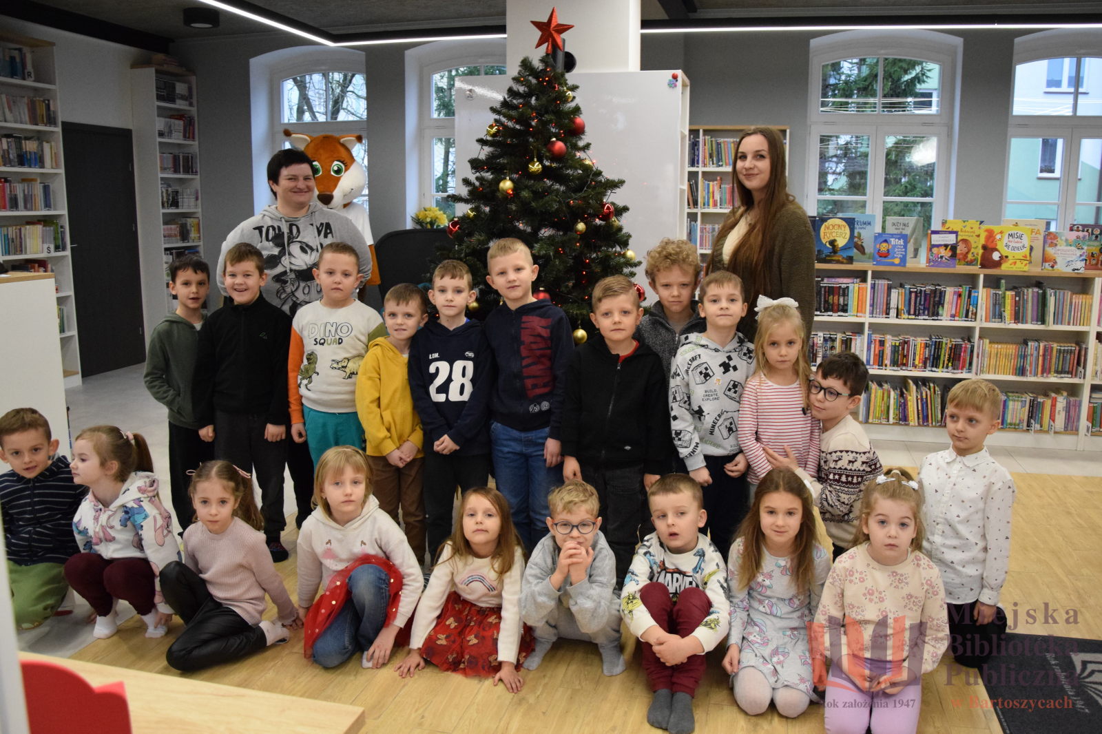 Warsztaty świąteczne dla najmłodszych w bibliotece