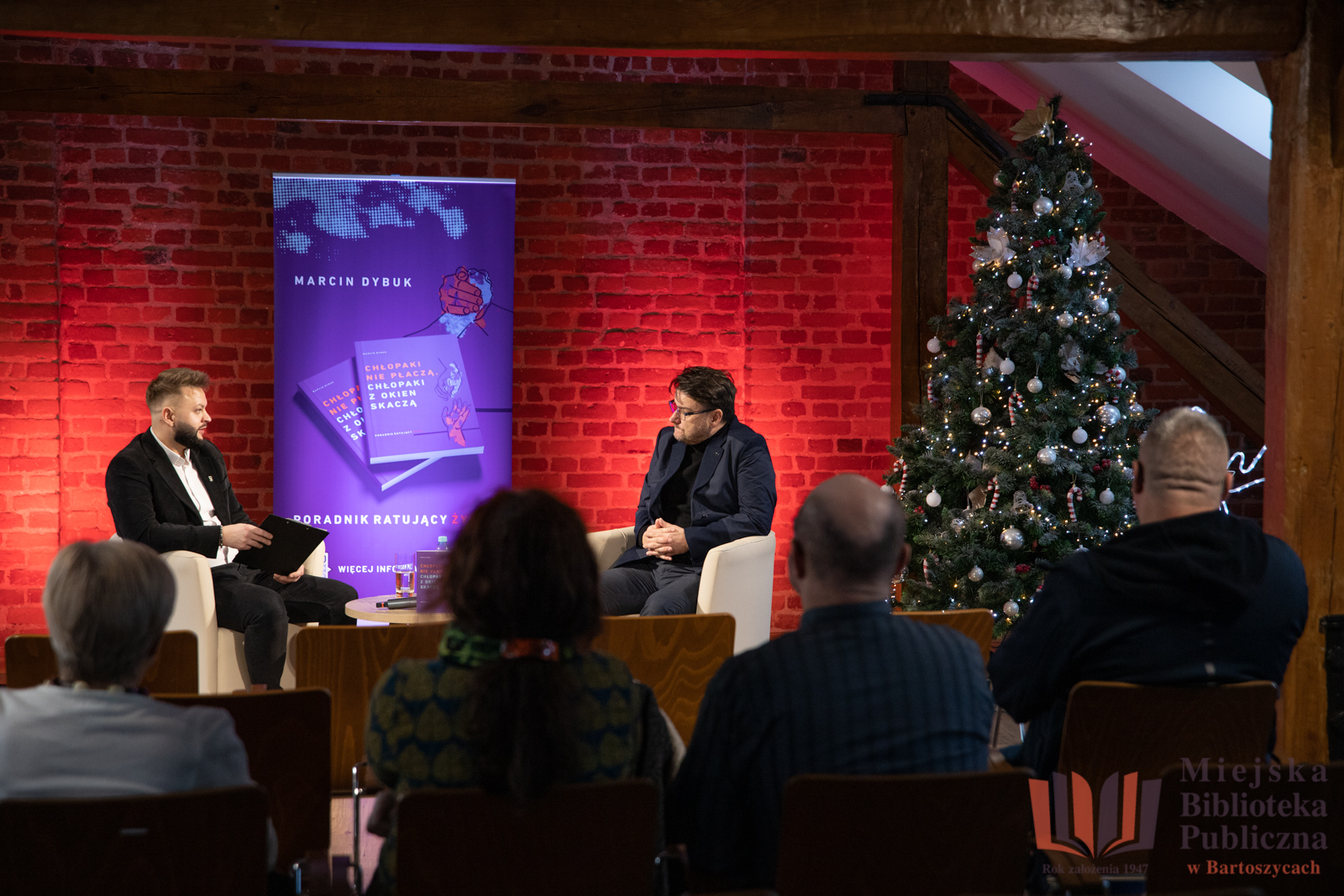 Spotkanie autorskie z Marcinem Dybukiem