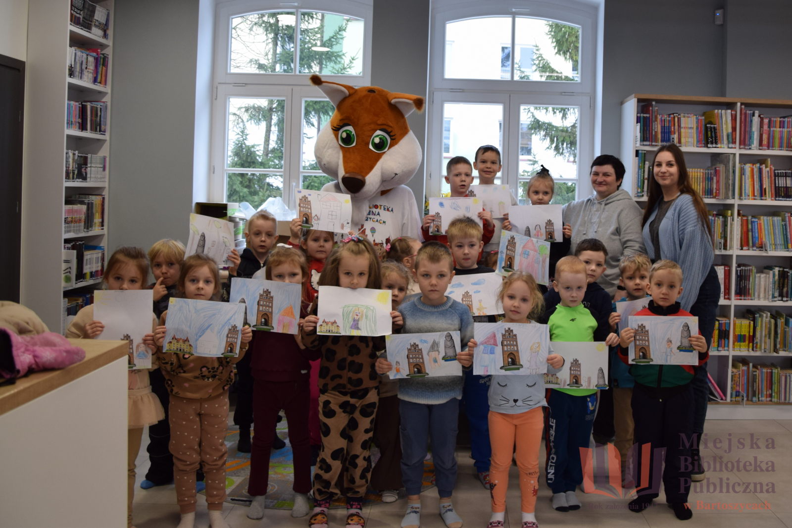 Przedszkolaki poznają legendy i dzieje Bartoszyc