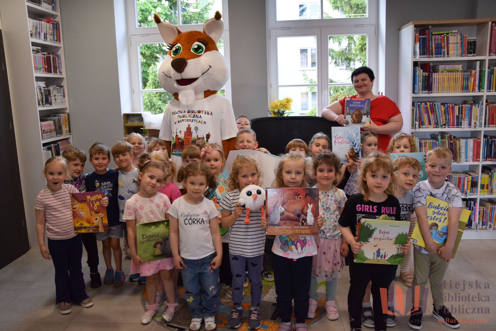 Biblioteczne przygody Klubu Czytelniczego „Misie”